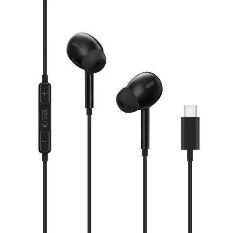 Tech-Protect UltraBoost Słuchawki Douszne USB-C Core G3 Czarne