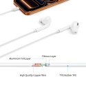 Tech-Protect UltraBoost Słuchawki Douszne USB-C Core G3 Białe
