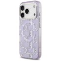 Etui Karl Lagerfeld IML KL Monogram Mag Safe do i Phone 17 Pro Max fioletowy