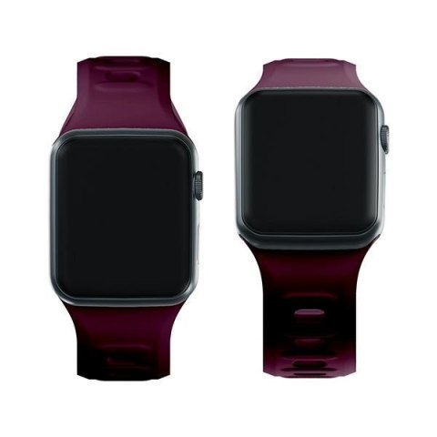 3MK Silicone Watch Strap ciemno fioletowy/mulberry dla Apple Watch 38/40/41mm