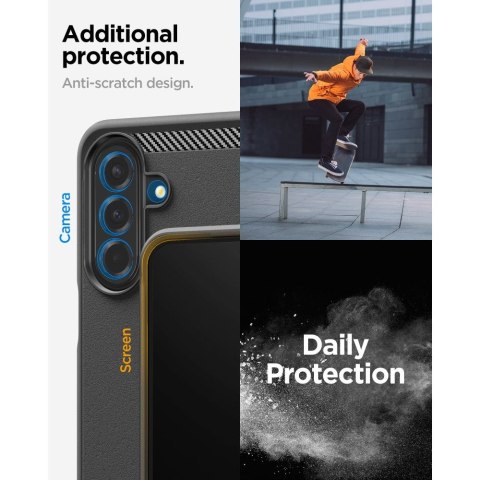 Etui Spigen Rugged Armor do Samsung Galaxy A27 5G - Matowy Czarny (Matte Black)