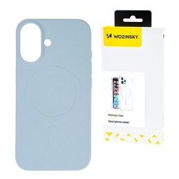 Etui Liquid Silicone Case MagSafe na Samsung Galaxy S25 Ultra - niebieskie