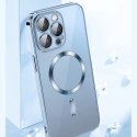 Etui Wozinsky Electroplated Magsafe na Samsung Galaxy S24 FE - czarne