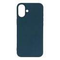 Etui Wozinsky Liquid Silicone Case MagSafe na Samsung Galaxy S24 FE - ciemnoniebieskie