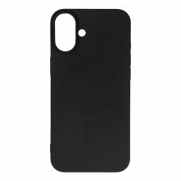 Etui Wozinsky Liquid Silicone Case MagSafe na Samsung Galaxy S24 FE - czarne