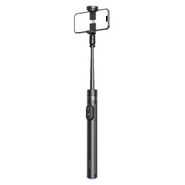 Premium selfie stick Wozinsky WRZP1 z automatycznie rozkładanymi nóżkami, funkcja statywu, 1,7m - czarny