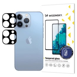 Szkło na aparat Wozinsky Full Camera Glass na iPhone 17 Air, zestaw 2 sztuk - czarne