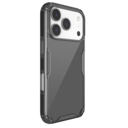 Etui Nillkin Nature TPU Pro na iPhone 17 Pro - półprzezroczysto-czarne