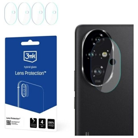 Ochrona na obiektyw aparatu 3MK Lens Protection do Honor 200 Pro 4szt