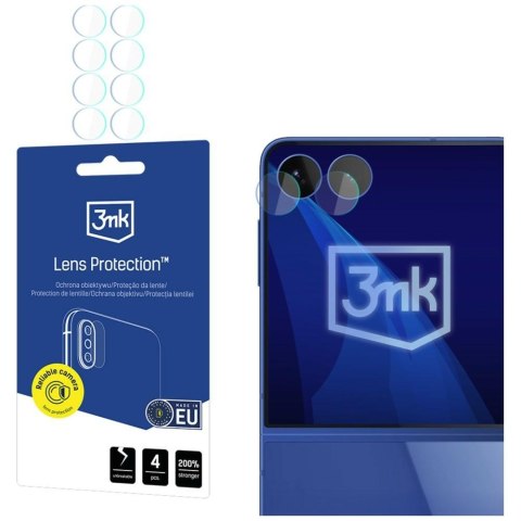 Ochrona na obiektyw aparatu 3MK Lens Protection do Samsung Galaxy Z Flip 8 4szt