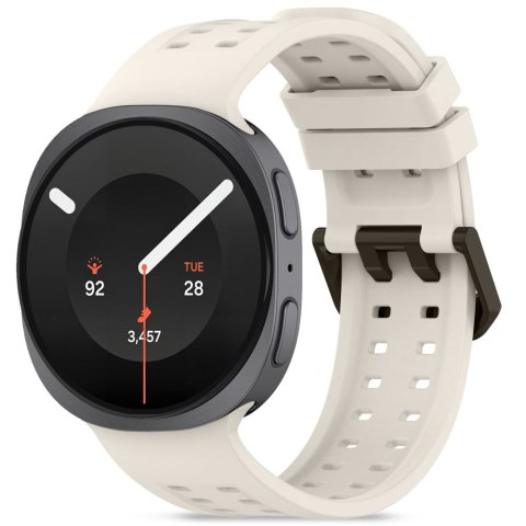 Tech-Protect Silicone Air pasek do Samsung Galaxy Watch 8 / 9 / Classic (40 / 44 / 46 mm) jasny beż