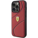 Ferrari FEHCP15LPTWR i Phone 15 Pro 6.1" czerwony/red hardcase Twist Metal Logo