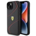 Ferrari FEHCP15MPTWK i Phone 15 Plus / 14 Plus 6.7" czarny/black hardcase Twist Metal Logo