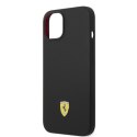 Ferrari FEHMSIP14MBK i Phone 14 Plus / 15 Plus 6.7" czarny/black hardcase Silicone Metal Logo Magsafe