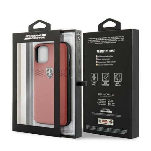 Ferrari FEOBAHCN58RE i Phone 11 Pro 5,8"czerwony/red hardcase Off Track Leather
