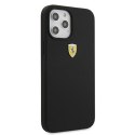 Ferrari FESSIHCP12LBK i Phone 12 Pro Max6,7" czarny/black hardcase On Track Silicone