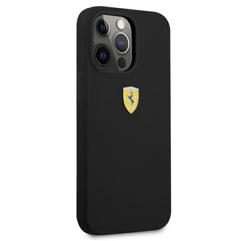 Ferrari FESSIHCP13XBK i Phone 13 Pro Max 6,7" czarny/black hardcase Silicone