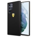 Ferrari FESSIHCS22LBK S22 Ultra S908czarny/black hardcase On Track Silicone