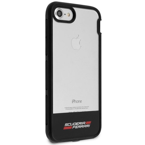 Ferrari Hardcase FEHCP7BISBK i Phone 7/8/SE 2020 / SE 2022 transparent black