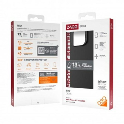 Gear4 Rio Snap i Phone 14 Pro Max 6,7"czarny/black 50759