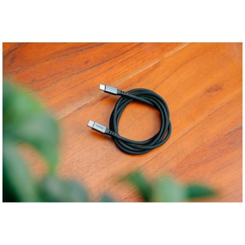 Kabel Verbatim Sync & Charge USB-C do USB-C 100W PD3.0/QC3.0 120cm czarny 31846