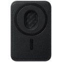 Portfel magnetyczny PITAKA Woven Wallet Mag Safe do telefonu czarno szary