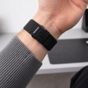 Tech-Protect Nylon Clasp pasek do Samsung Galaxy Watch 8 / 9 / Classic (40 / 44 / 46 mm) czarny