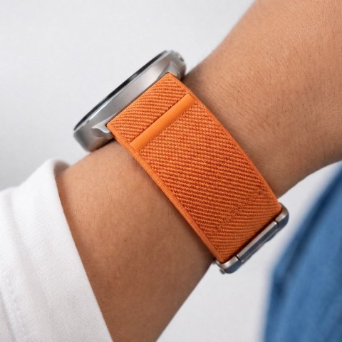 Tech-Protect Nylon Clasp pasek do Samsung Galaxy Watch Ultra 1 / 2 2024-2026 (47 mm) pomarańczowy