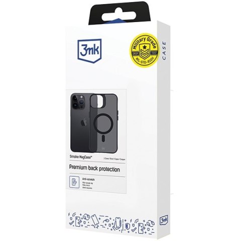 Etui 3MK Smoke Mag Case do Apple i Phone 14 Pro