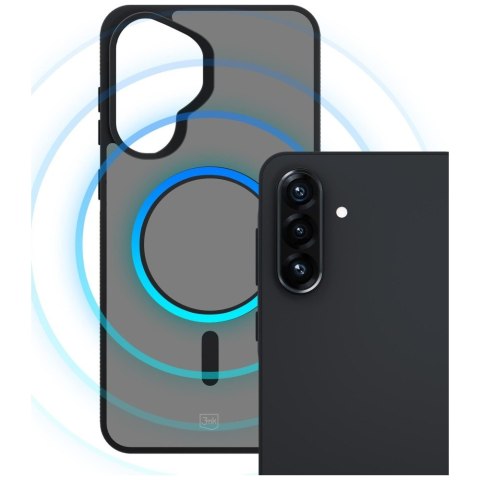 Etui 3MK Smoke Mag Case do Samsung Galaxy A57 5G czarny