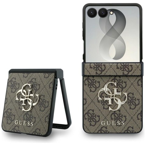 Etui Guess Big 4G Logo do Samsung Galaxy Z Flip 8 brązowy