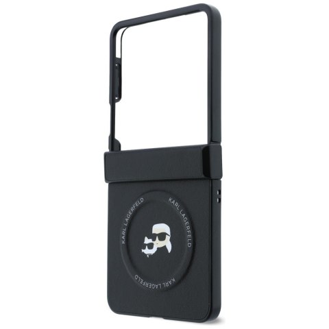 Etui Karl Lagerfeld Karl&Choupette Pins Mag Safe do Samsung Galaxy Z Flip 8 czarny