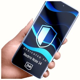 Szkło hybrydowe 3MK Flexible Glass do Redmi Note 14 4G