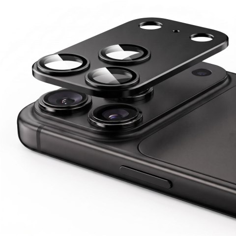 Osłona aparatu szkło hartowane tech-protect camfull fit+ na całą wyspę iphone 18 Pro black