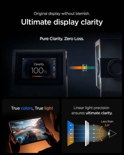 Szkło hartowane Spigen ALM Glas.tR T iPad 10.9" 10 / 2022 / 11" 11 / 2025 przezroczyste