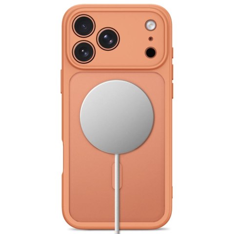Etui Tech-Protect BasicMag MagSafe do iPhone 17 Pro / 18 Pro - Matowy Pomarańczowy