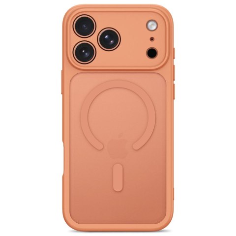 Etui Tech-Protect BasicMag MagSafe do iPhone 17 Pro / 18 Pro - Matowy Pomarańczowy