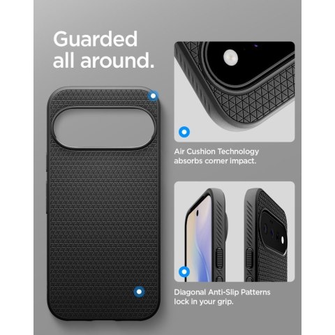 Etui Spigen Liquid Air Mag MagSafe Google Pixel 11 Matowe Czarne