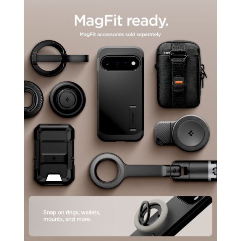 Etui Spigen Tough Armor Mag MagSafe Google Pixel 11 Czarne