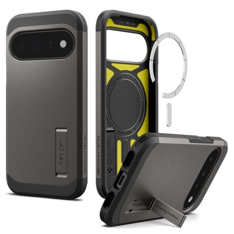 Etui Spigen Tough Armor Mag MagSafe Google Pixel 11 Abyss Green