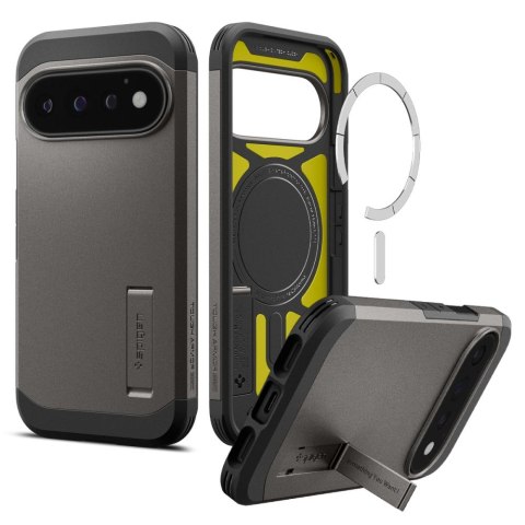 Etui Spigen Tough Armor Mag MagSafe Google Pixel 11 Pro Gunmetal
