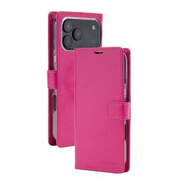 Etui Mercury Blue Moon Diary Mag Safe do i Phone 17 Pro Max / 18 Pro Max hot pink