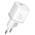 Ładowarka sieciowa Baseus GaN5S 30W EU USB-C - biała
