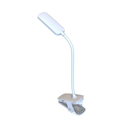 Mini lampka LED Wozinsky VT-02 przewodowa do czytania z klipsem i kablem USB-C 80 cm - biała