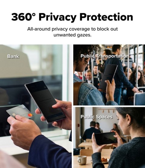 Szkło prywatyzujące Ringke Cover Display Easy Slide 360 2-Pack Galaxy Z Fold 8 Ultra prywatyzujące