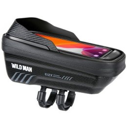 WILDMAN Etui/uchwyt rowerowy M E12Xsakwa na ramę czarna/black