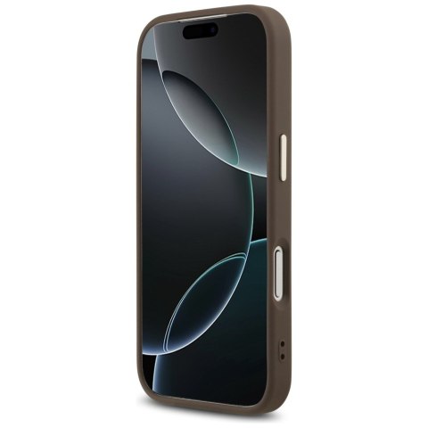 Etui Guess 4G Big 4G Classic Logo do i Phone 18 Pro / 17 Pro brązowy złoty