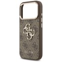Etui Guess 4G Big 4G Classic Logo do i Phone 18 Pro / 17 Pro brązowy złoty