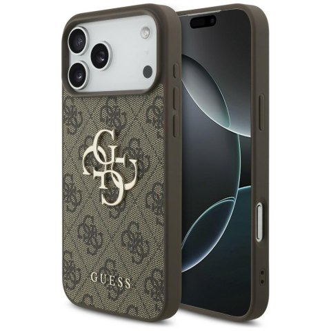 Etui Guess 4G Big Logo do i Phone 18 Pro Max / 17 Pro Max brązowy