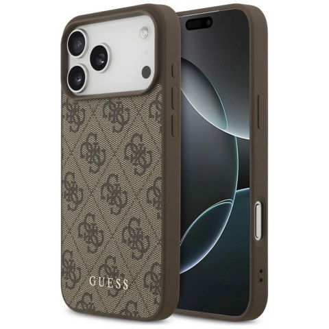 Etui Guess 4G Classic do i Phone 18 Pro Max / 17 Pro Max brązowy